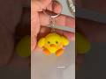 DIY Cute keychain with clay🐥😌 #shorts #shortsfeed