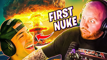 TIM REACTS TO NICKMERCS FIRST NUKE IN WARZONE 2