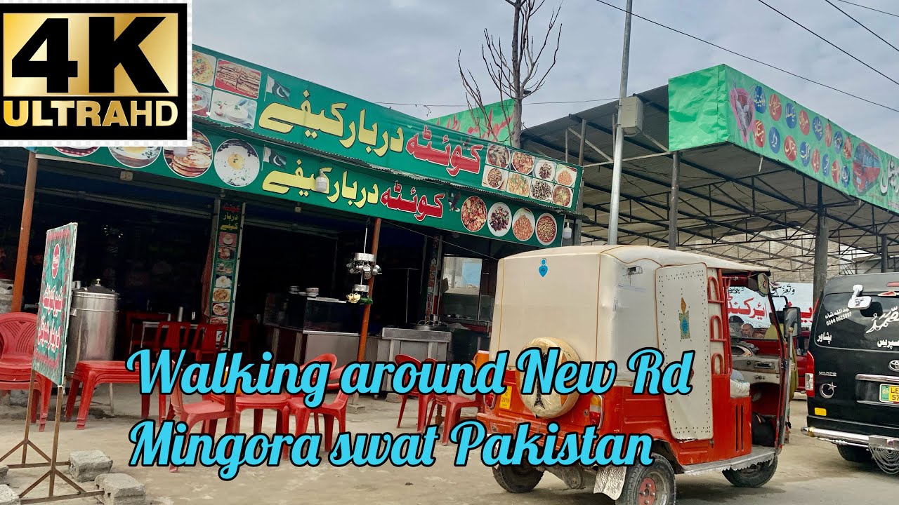 Walking around mingora kpk swat P K Pakistan new road