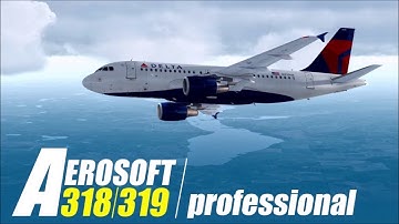 Part 1 Step by Step Aerosoft A319Pro Tutorial using the built in Co-Pilot and ProATC X