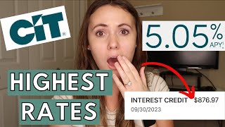 *not sponsored* CIT Bank High Yield Savings Account Review | Is It Worth It? by Marissa Lyda 17,975 views 6 months ago 13 minutes, 18 seconds