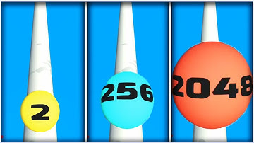 2048 Roll - Gameplay Walkthrough - Levels 1-20