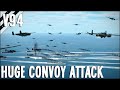 Huge Formations VS Large Ship Convoy (GIVEAWAY) V94 | IL-2 Sturmovik Flight Simulator Crashes