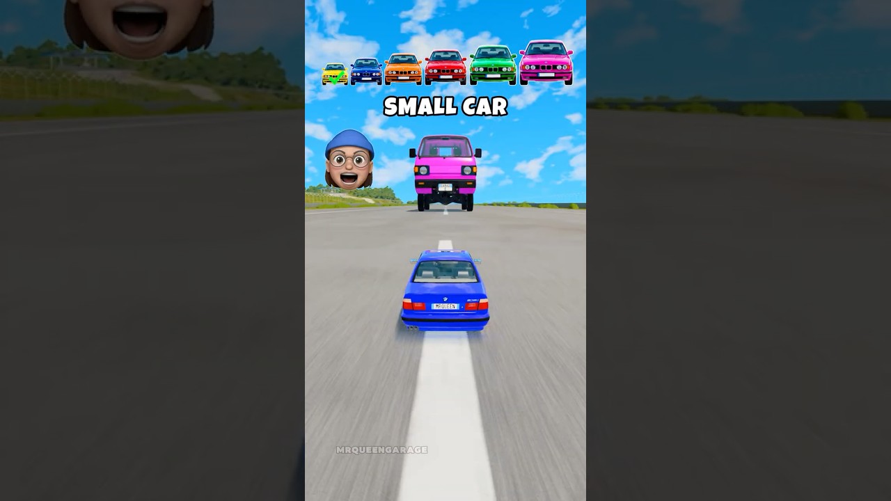 Tiny to GIANT BMW Car vs Microvan