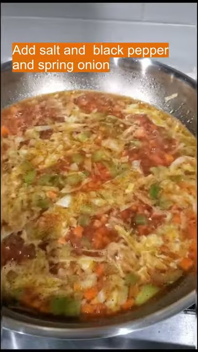 Hot and Sour Soup (Indo-chinese) #shorts