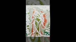 #Shorts   26 seconds to find the dragon in this Acrylic Pour Painting!!!