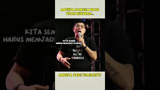 Kaos Feminist Andika Kangen Band Bikin Netizen Geger! #andikakangenband #synchronizefest