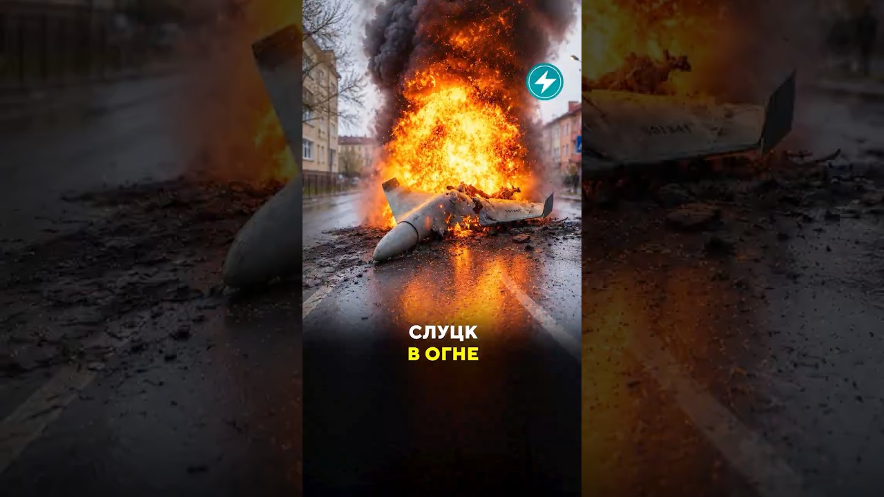 Российский дрон атаковал Беларусь? #беларусь #шахед #новости