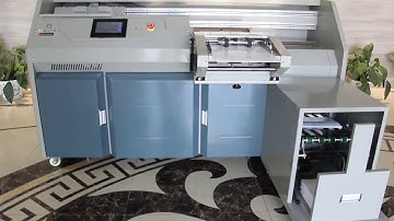 Wh-g270 auto feeding cover & auto correct book glue binding machine