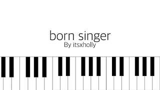 Video thumbnail of "born singer // bts // piano tutorial"