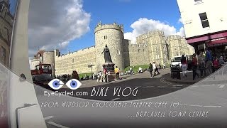 EyeCycled Bike VLog - From the Windsor Chocolate Theater Café to Bracknell Town Centre