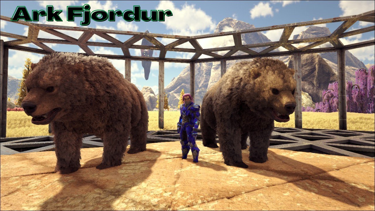 Ark Fjordur (E57) Best dire Bear location YouTube