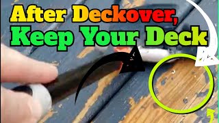 Deckover, removing it while keeping your deck