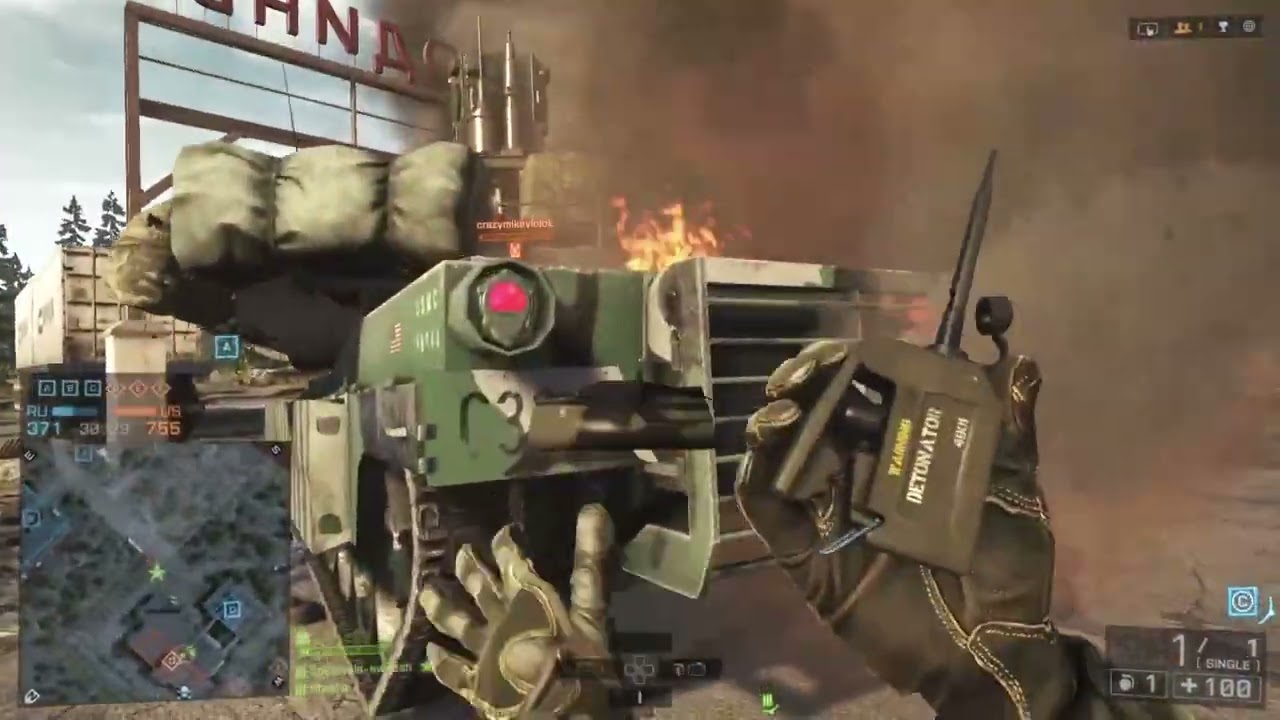 WENT WITH THE BIPOD - TAKING THE BITCH TRUCK - 2 C4 TANKS #battlefield4 #ps4share @cmdrkev @spudwala