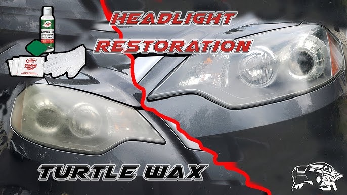 Turtle Wax Car Headlight Restoration Kit, 7-pc