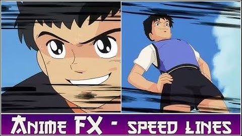 Anime FX - Speed Lines | After Effects Template | Videohive