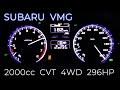 Vmg subaru  levorg20 gts  acceleration testcruise engine rpmjapan specification