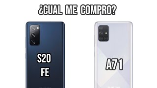 S20 FE vs A71