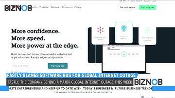 Fastly blames software bug for global internet outage