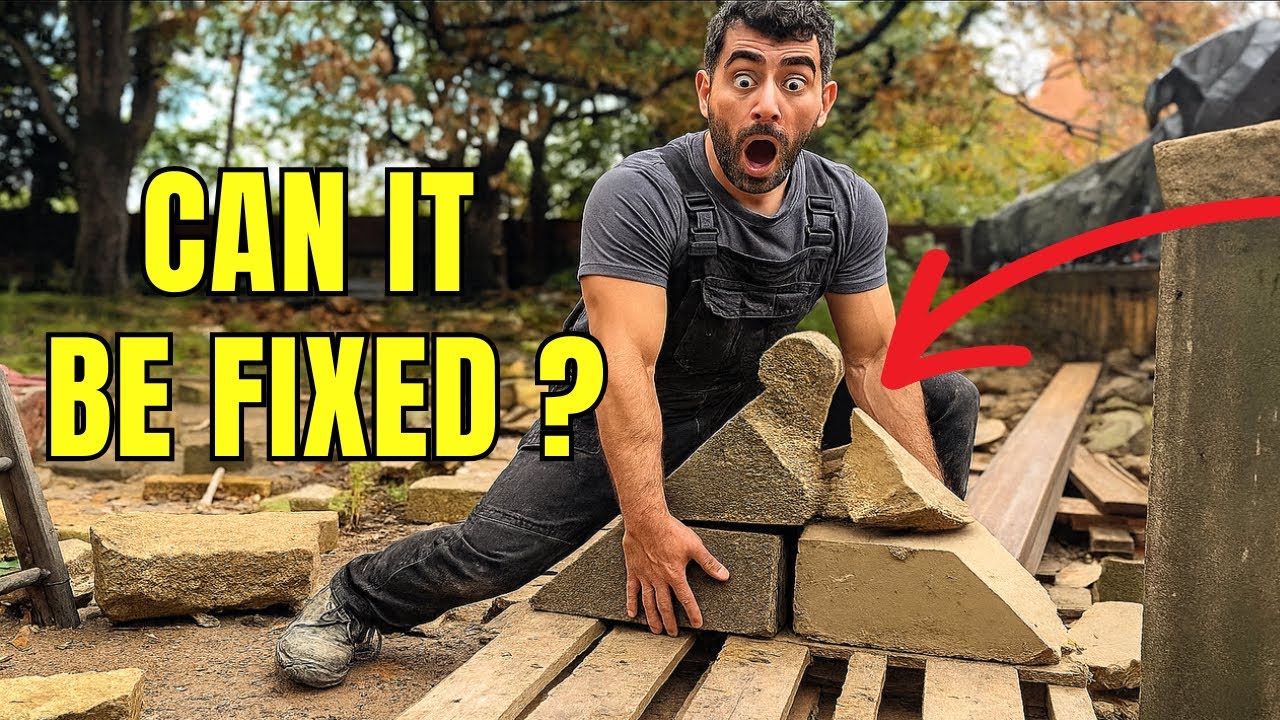 How To Repair Damaged Stone with a Stone Indent