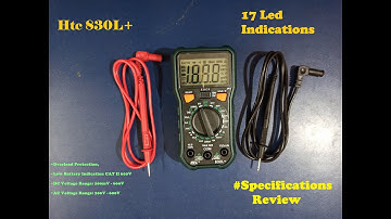 HTC 830L+ Multimeter | Unboxing | Full Video | #tech idiot #Htc830l #htcmultimeter