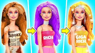 POOR Girl wants to be a PRINCESS | Rich vs Poor vs Giga Rich Princess by La La Life Gold