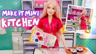Can The Make It Mini Kitchen Fit Barbie? Let’s DIY a Hidden Doll Room To Store It