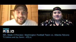 Washington Football Team vs Atlanta Falcons Prediction: NFL Week 4 Betting Picks