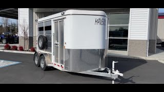 Best Bang for your Buck! Mav13 Maverick Horse Trailer by Truck Tops USA 1,780 views 1 year ago 7 minutes, 9 seconds