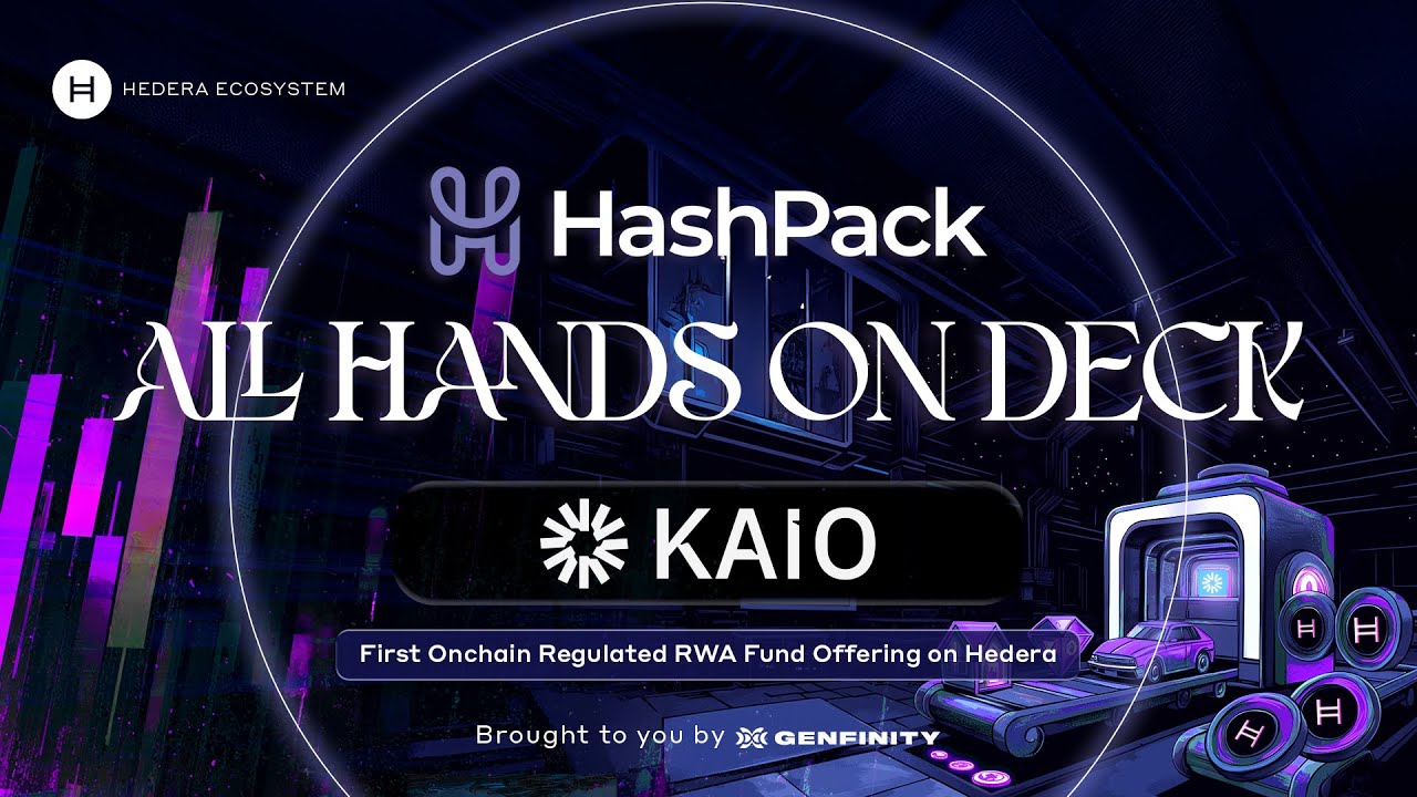 Institutional Tokenization on Hedera: KAIO Brings BlackRock & Hedge Funds On-Chain