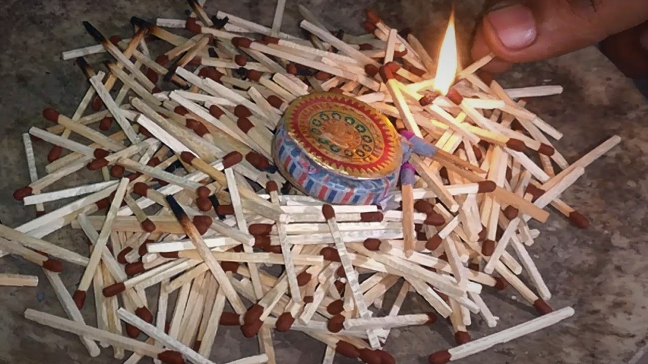 Best Match Stick Experiment Match Chain Reaction Experiment YouTube