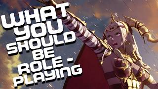 What You Should Be Role-Playing September