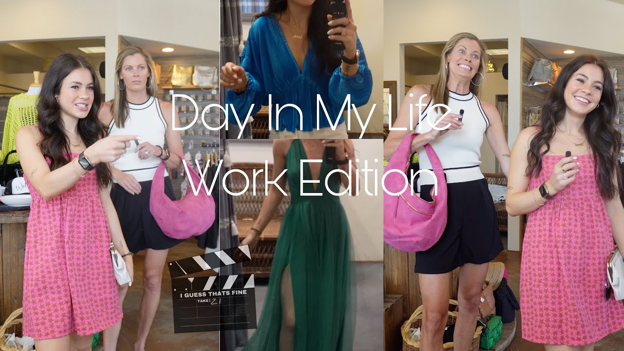 day in my life | behind the scenes at work - YouTube