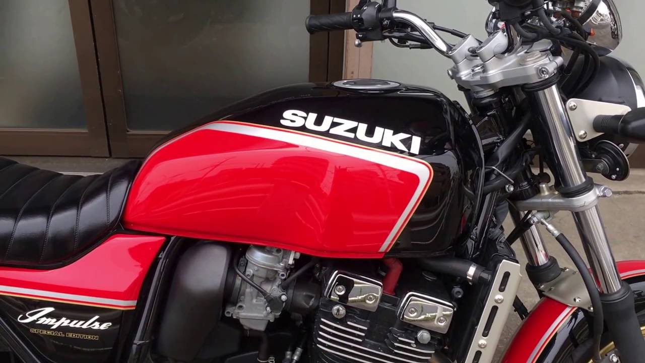 GSX400 インパルス スペシャルエディションカラー RPM管 マフラー 