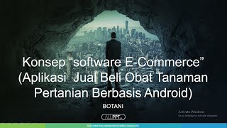 Konsep "Software E-commerce" (Aplikasi Jual Beli Obat Tanaman Pertanian Berbasis Android) ~BOTANI~ screenshot 4