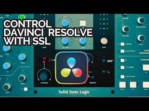 Control Davinci Resolve w/ SSL controllers!