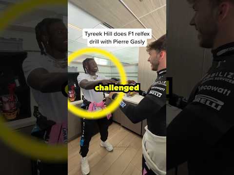 Tyreek Hill vs. F1 Driver 😳 #shorts