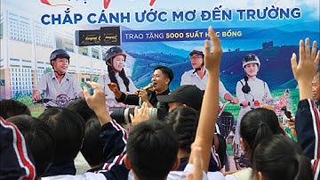 Chắp cánh ước mơ đến trường cho các em học sinh #thaygiaonguyenphuong #Pinaco #pincono #uocmo 