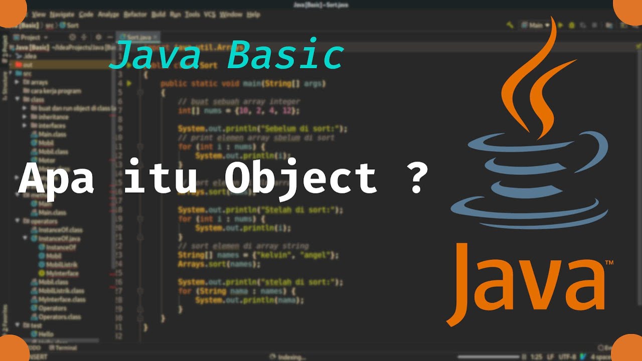 Ngulik Java (Basic) #2 - Apa itu Object ? - YouTube