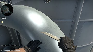 CSGO Nuke Silo Jump - How to get on top of the Silo (Valve Jump Trick)