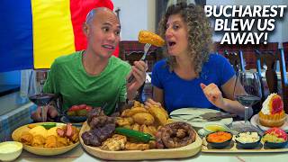 ULTIMATE Romanian Food Tour in Bucharest! BEST Food in Romania + Traditional Romanian 4-Course Meal screenshot 4