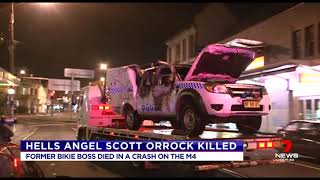 Scott Orrock Hells Angels bikie boss was killed in motorcycle accident