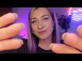 Asmr  comforting you to sleep  personal attention  face brushing