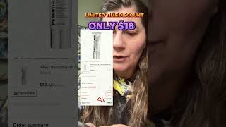 Limited time discount: get this product for only $18!#discount #beauty #makeup #sale