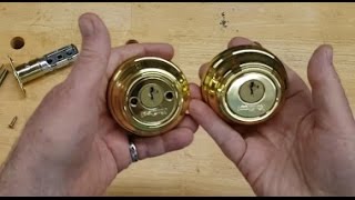 Replace a Broken Deadbolt Lock and Keep Using the Original Key