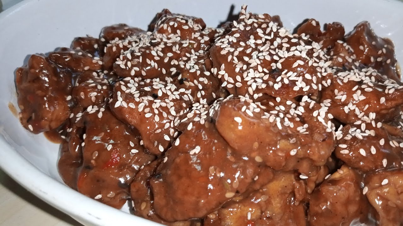 how to make the tastiest ORANGE CHICKEN YouTube