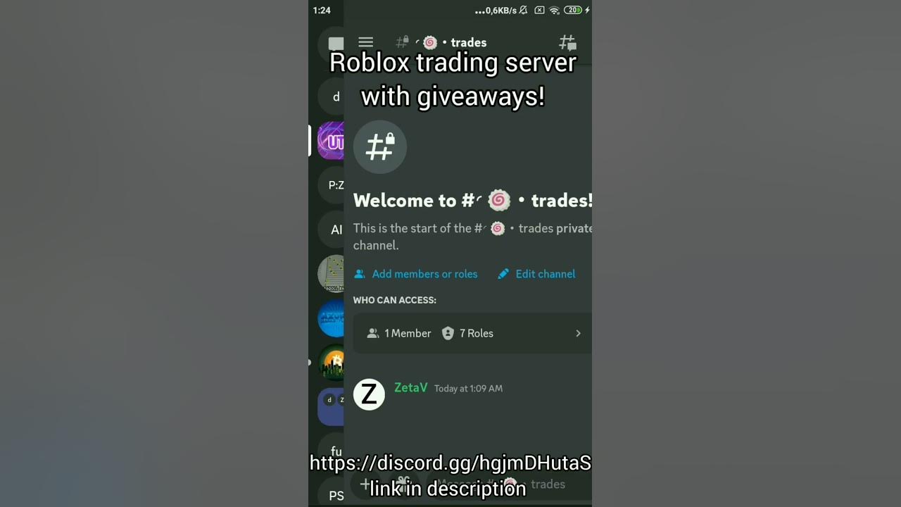 Roblox cross trading discord server | bloxfruits/adopt me - YouTube