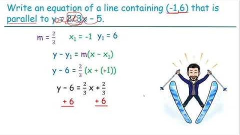 Algebra 1 -- Parallel and Perpendicular Lines 2021