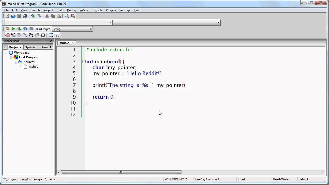 assignment to 'char *' from 'int' makes pointer from integer without a cast