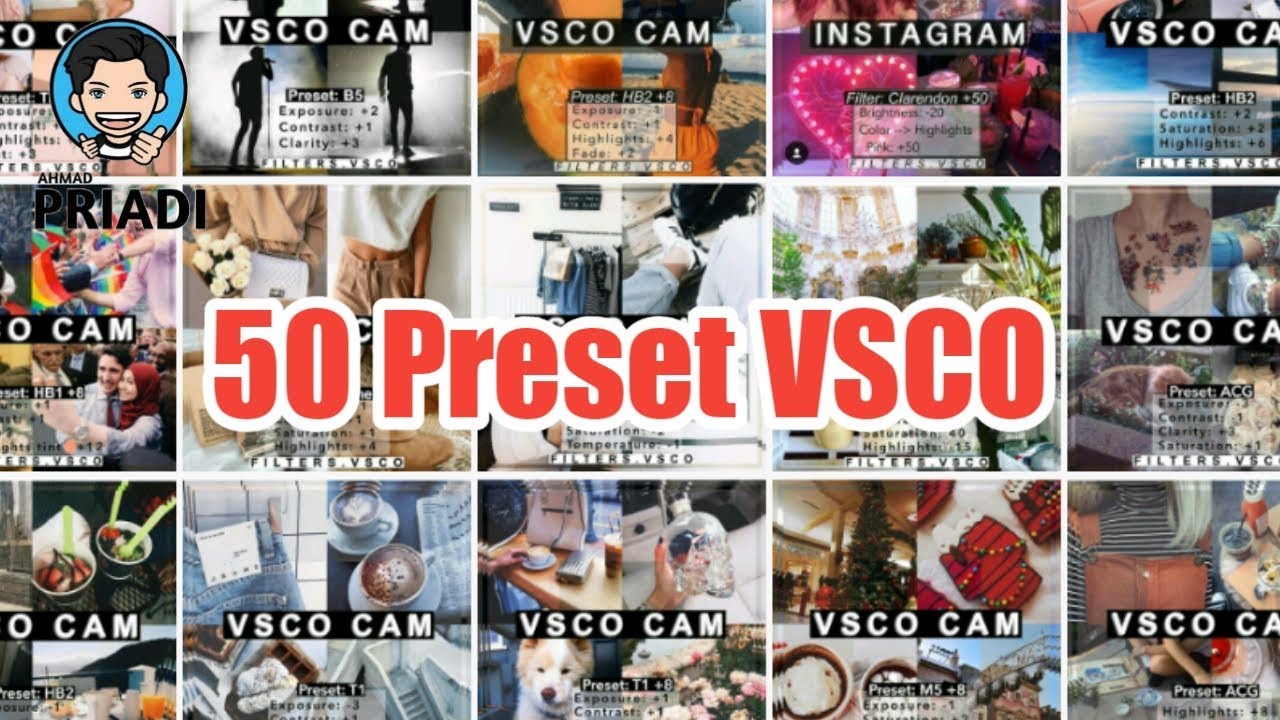 VSCO Tutorial | 50 Preset VSCO Premium
